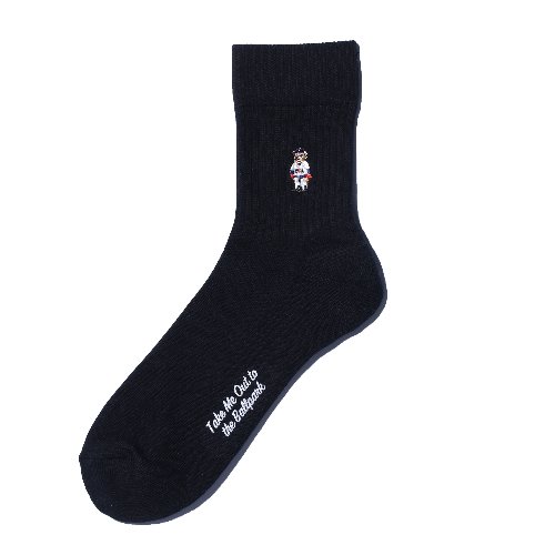 [Roster Sox] Bear Socks (Black)