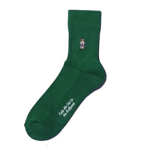 [Roster Sox] Bear Socks (Green)