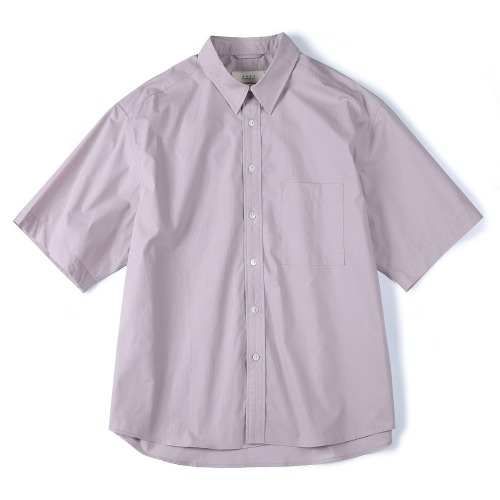 [SHIRTER] Loosed Half Shirt (Lavender)