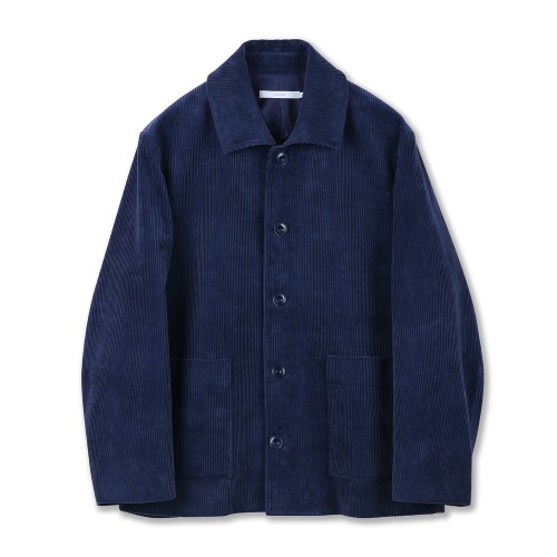 [SHIRTER] French Formal Corduroy Jacket (Blue)