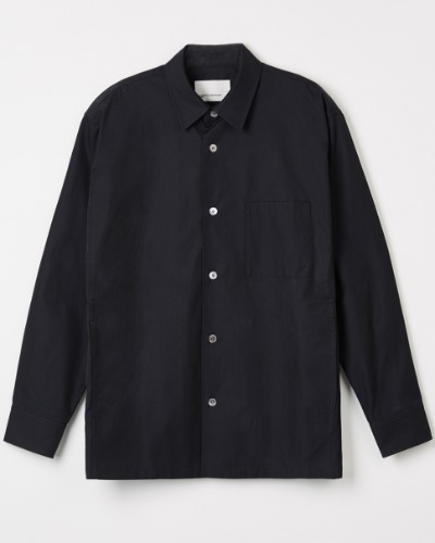 [INDEPTH REPORT] COMPACT OUTER SHIRT (NAVY)