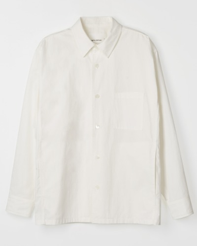 [INDEPTH REPORT] COMPACT OUTER SHIRT (WHITE)