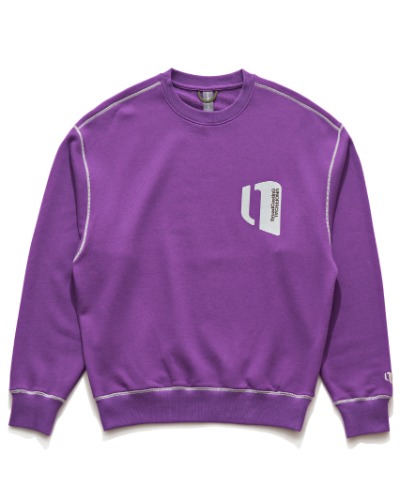 [UNAFFECTED] UNOFFICIAL LOGO SWEAT (ROYAL PURPLE)