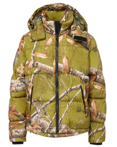 [THE VERY WARM] REALTREE EDGE® HOODED PUFFER (MOSS)