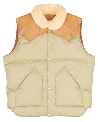 [ROCKY MOUNTAIN FEATHERBED] CHRISTY VEST (TAN)