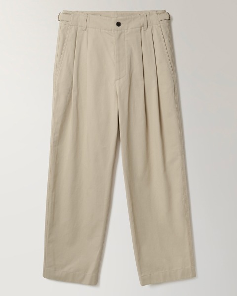 [INTHERAW] TRAVELLER CHINO PANTS TYPE1 (SAND BEIGE)