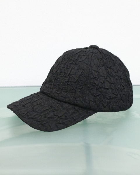 [999HUMANITY] WRINKLE CAP (BLACK)