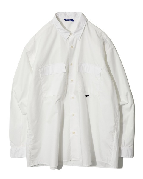 [NEITHERS] 2-POCKET WIDE SHIRT (OFF WHITE)
