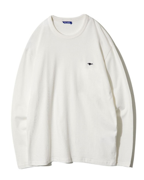 [NEITHERS] BASIC L/S T-SHIRT (OFF WHITE)