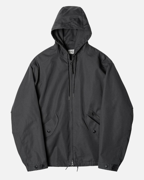 [ROUGH SIDE] HILL PARKA (CHARCOAL)
