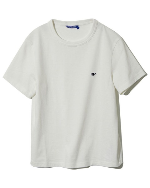 [NEITHERS] BASIC S/S T-SHIRT FOR WOMEN (OFF WHITE)