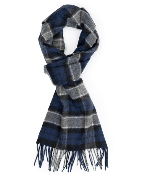 [JOHNSTONES OF ELGIN] CASHMERE WOVEN SCARF (MENTEITH)