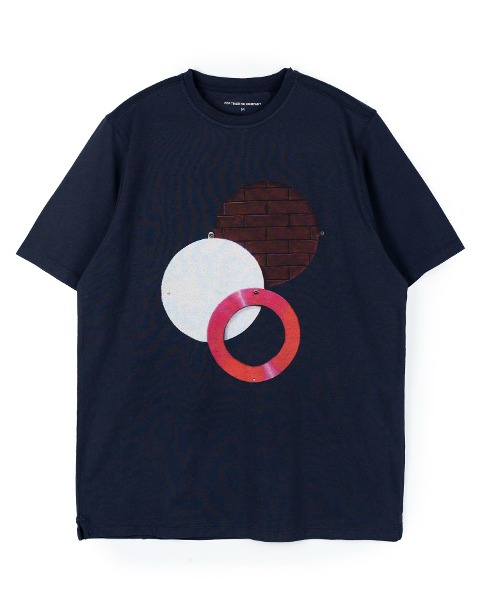 [POP TRADING COMPANY] MEES POPSIGN T-SHIRT (NAVY)
