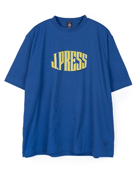 [J.PRESS] LOGO T-SHIRT (BLUE)