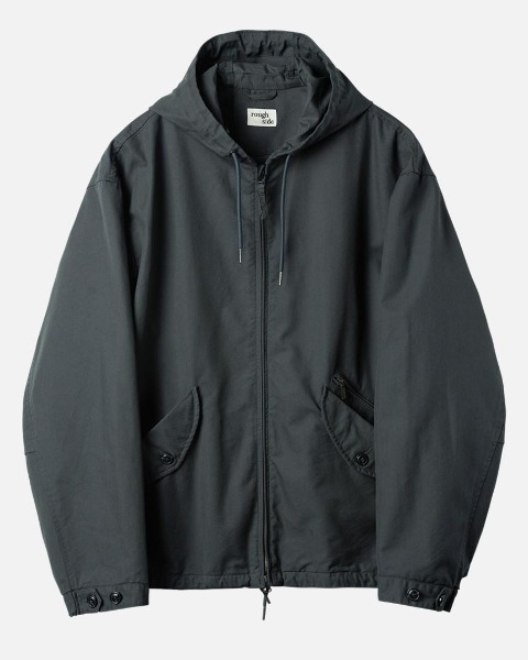 [ROUGH SIDE] HILL PARKA (SPACE GREY)