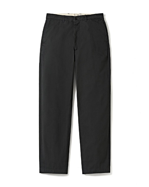 [POTTERY] WASHED TAPERED PANTS (CHARCOAL)