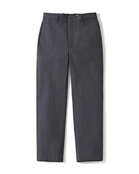 [POTTERY] WOOL TAPERED PANTS (MID GRAY)