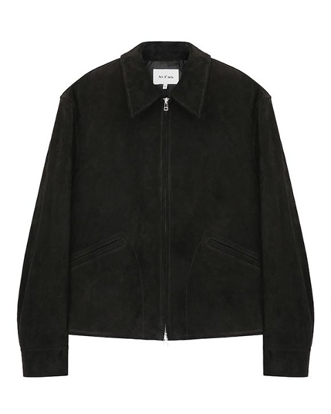 [ART IF ACTS] SUEDE 60&#039;S SPORTS JACKET (BLACK)
