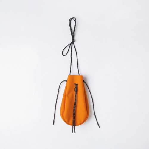 [YOSHIOKAIRYOUTEN] Drawstring Bag S (Orange)