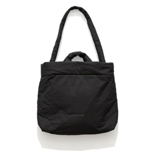 [UNAFFECTED] Logo Padded Bag (Black)