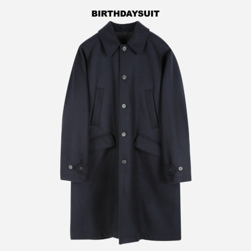 [BIRTHDAYSUIT] Balmaacan Coat (Navy)