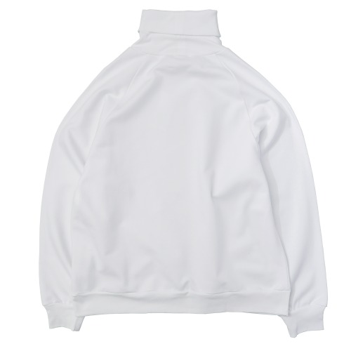 [AUBETT]  Heavy Inlay Hineck Pullover (White)