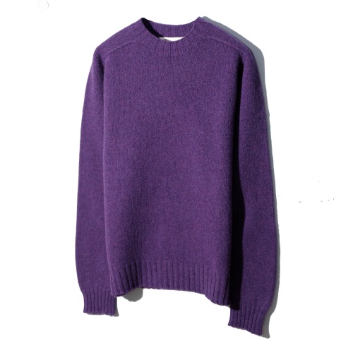 [ESK VALLEY KNITWEAR] ANDY SEAMLESS SHETLAND (ORCHID)