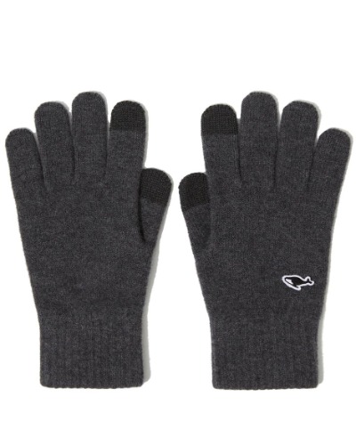 [NEITHERS] BASIC KNITTED GLOVES (CHARCOAL GREY)