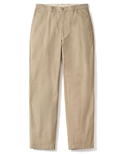 [POTTERY] WASHED TAPERED PANTS (LIGHT BEIGE)