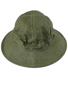 [ORSLOW] US NAVY HAT (HERRINGBONE)