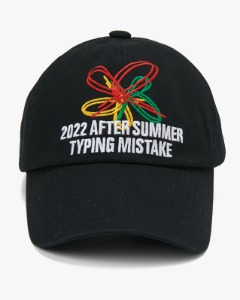 [TYPING MISTAKE] 22 AFTER SUMMER EMBROIDERY BALL CAP (BLACK)