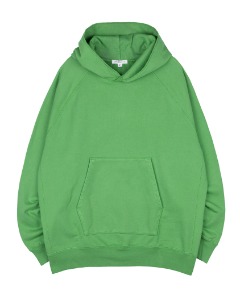 [LADY WHITE CO] SUPER WEIGHTED HOODIE (BRIGHT GREEN)