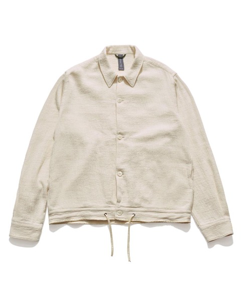 [UNAFFECTED] SHIRT BLOUSON (OFF WHITE)