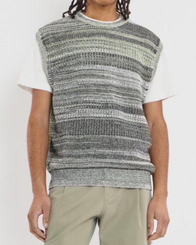[UNAFFECTED] KNITTED VEST (LIME)