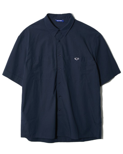 [NEITHERS] RELAXED S/S SHIRT (NAVY)