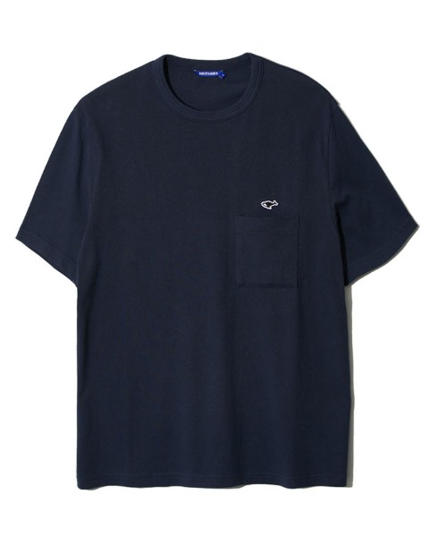 [NEITHERS] 1-POCKET S/S T-SHIRT (NAVY)