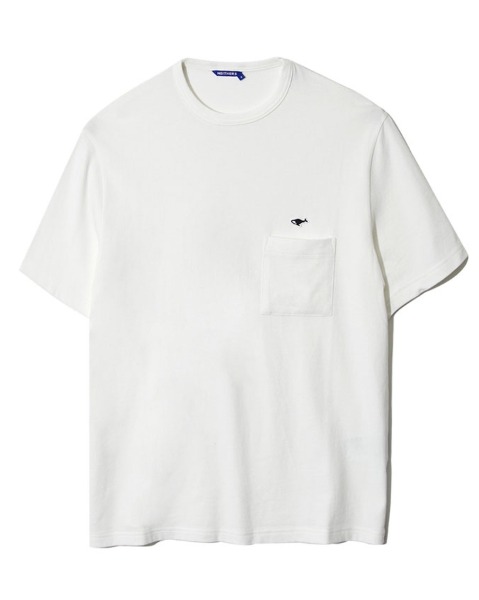 [NEITHERS] 1-POCKET S/S T-SHIRT (OFF WHITE)