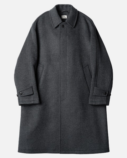 [ROUGH SIDE] ROVER COAT (CHARCOAL)