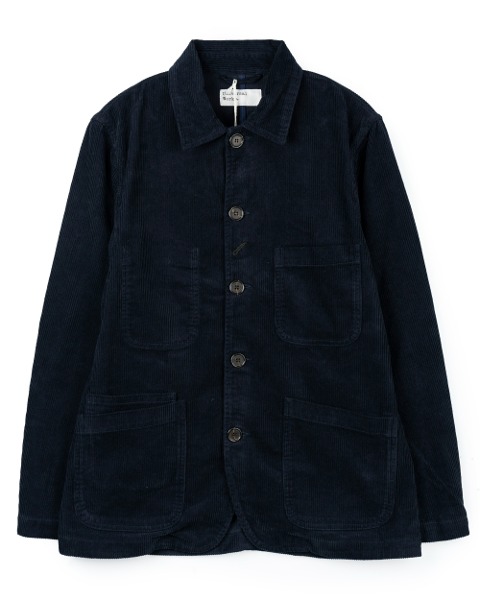 [UNIVERSAL WORKS] BAKERS JACKET (NAVY CORD)
