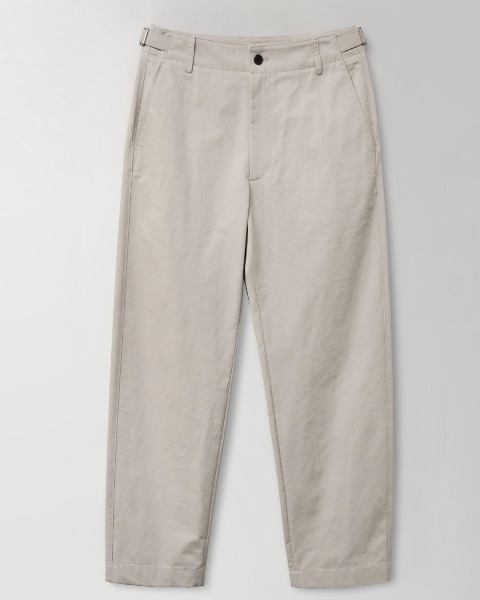 [INTHERAW] OFFICER CHINO PANTS TYPE2 (SAND BEIGE)