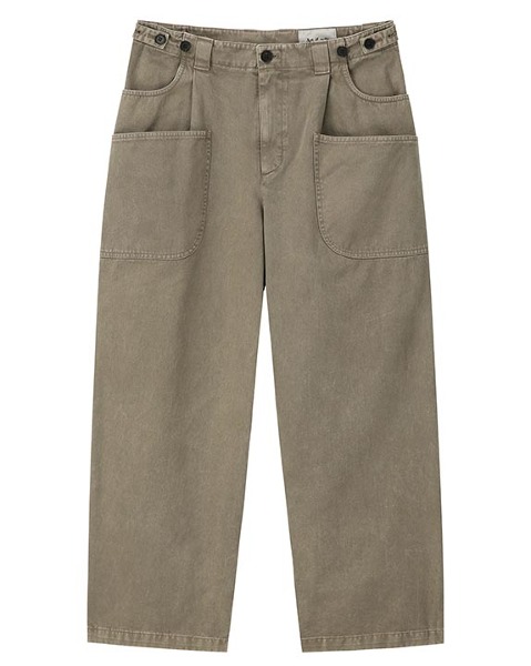 [ART IF ACTS] FRENCH WORKWEAR PANTS (VINTAGE BROWN)