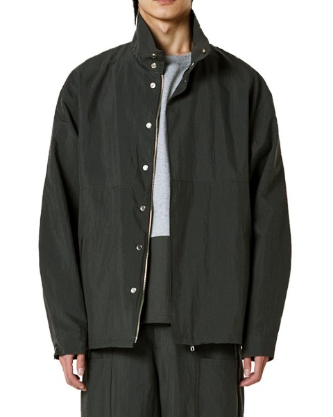 [MATISSE THE CURATOR] HIGHNECK JACKET (CHARCOAL)